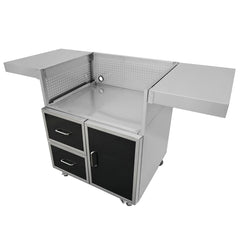 WILDFIRE OUTDOOR LIVING Wildfire WFCART30GRD-BSS 30-in Black SS Griddle Cart