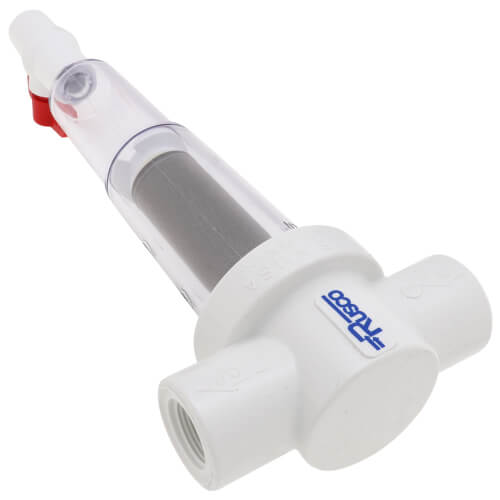 RUSCO Rusco 3/4-100STSS-F 3/4 Stainless Steel Screened Sediment Trapper System (100 Mesh)