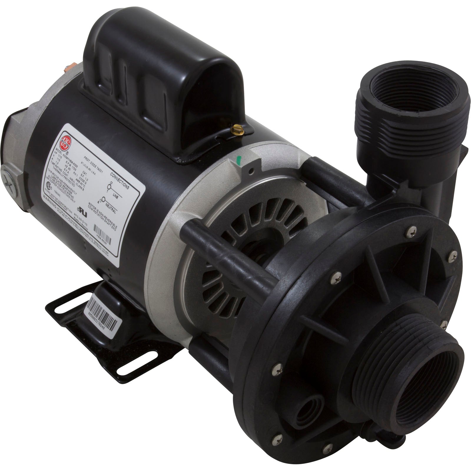 WATERWAY PLASTICS Waterway Plastics 3410030-1E Iron Might Pond Pump 115V 1/15 HP