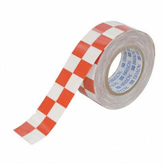 BRADY Brady 121916 Floor Aisle Marking Tape 2in 100ft Red White