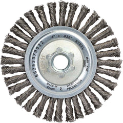 NORTON Norton 66253370022 Wheel Brush 4in Carbon Steel 20000 Rpm