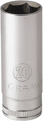 GEARWRENCH Gearwrench 80406 Deep Hand Socket 3/8 Drive 20 Mm 6-point