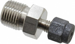 PARKER Parker 1-2 Fbz-ss Compression Tube Connector 1/8 in Npt Ss