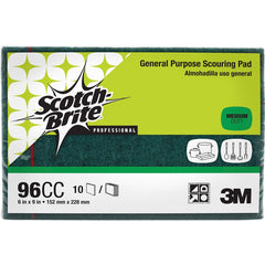 3M 3M MMM96CC Scotch-Brite General-Purpose Scouring Pads 6 x 9 in 10/Pack