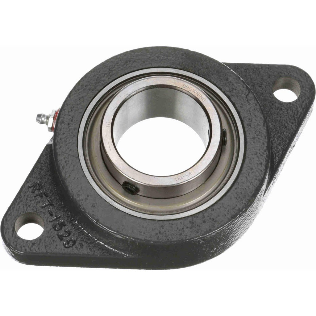 BROWNING Browning 767865 2-bolt Flange Bearing 1-15/16 in Cast Iron
