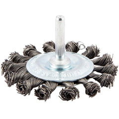 NORTON Norton 66252839015 Knotted Wheel Brush 3 Inch 25000 Rpm