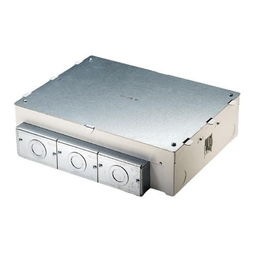 WIREMOLD Wiremold / Legrand EFB6S 6-gang Floor Box Steel