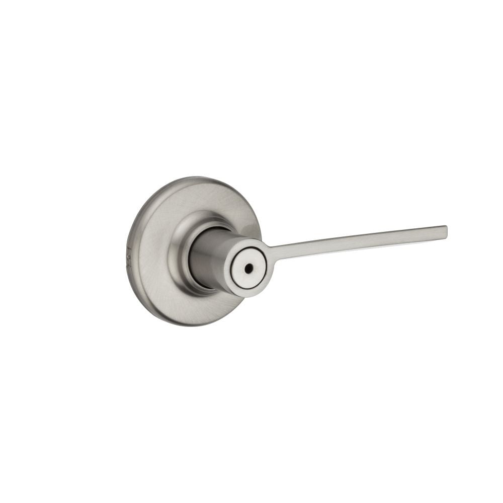 KWIKSET Kwikset 300LRLRDT-15 Ladera Privacy Door Lock Satin Nickel