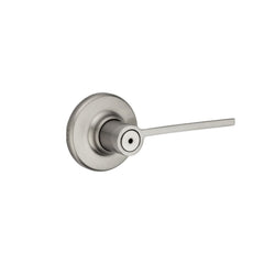 KWIKSET Kwikset 300LRLRDT-15 Ladera Privacy Door Lock Satin Nickel
