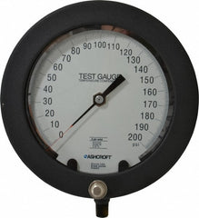 ASHCROFT Ashcroft 92646 Pressure Gauge 0-200 Psi 6 Inch Npt Lower Mount