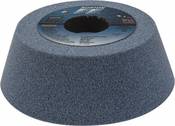 NORTON Norton 66252830737 Type 11 Grinding Wheel 5 in 60 Grit