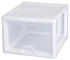 STERILITE Sterilite 23108004 Stacking Drawer 27 Qt 4 Pack