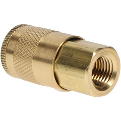 PARKER Parker B13 Pneumatic Hose Coupler 1/4 in Brass Tru-flate