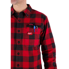 MILWAUKEE Milwaukee M551R-M Gridiron Flannel Shirt Medium (M) M551R-M