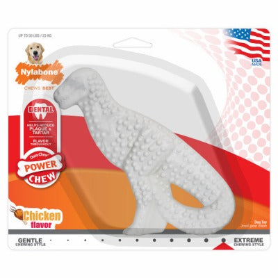 NYLABONE Nylabone Products NDD101P Dental Dinosaur Dog Chew