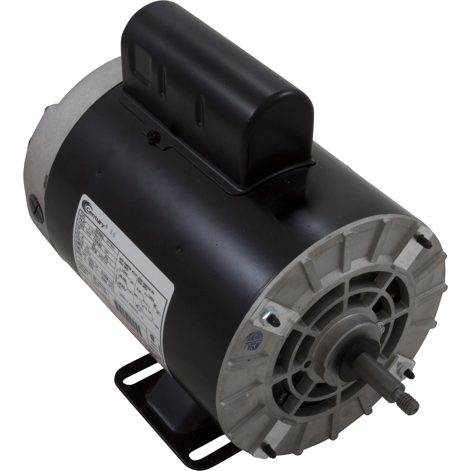 CENTURY MOTORS Century B2234 Pool Pump Motor 3HP 2-Speed 1 Phase 230V 56Y Frame