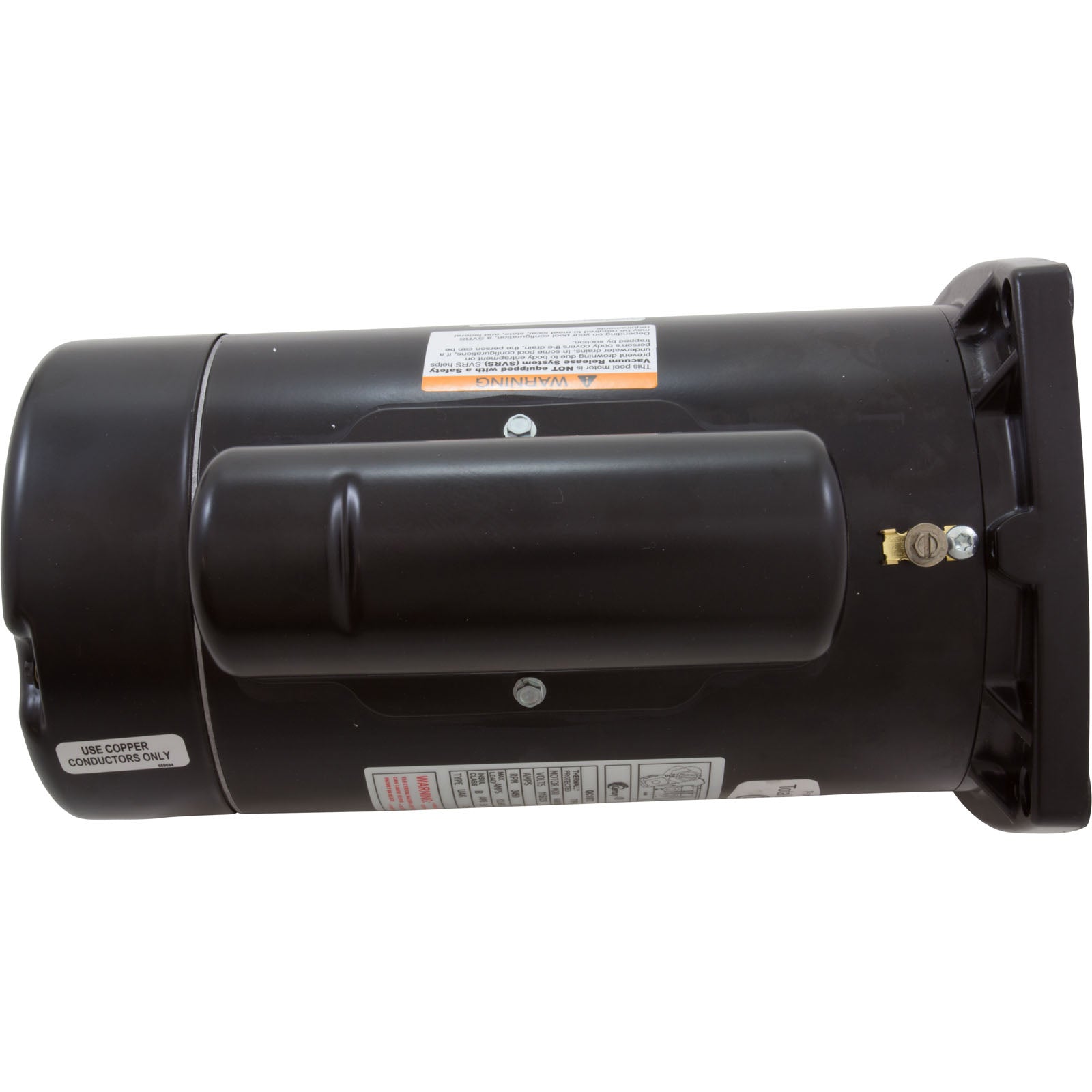 CENTURY MOTORS Century QC1072 Pool and Spa Motor 0.75hp 115v/230v 1-Spd 48Y Frame SQFL Full