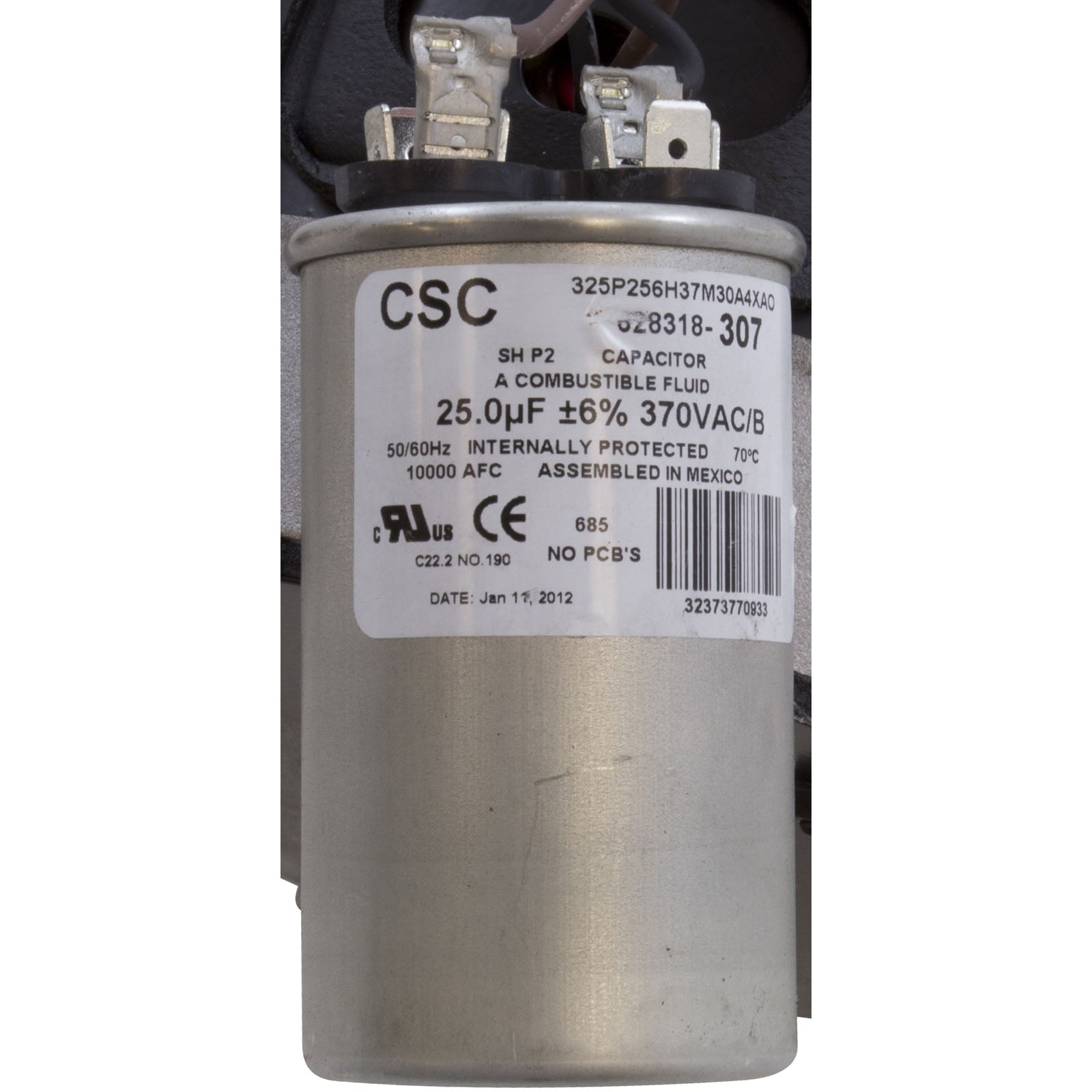 CENTURY MOTORS Century B972 3/4-1/10 HP 115v Pool Pump Motor 1 PH 3600 RPM 56C Frame ODP