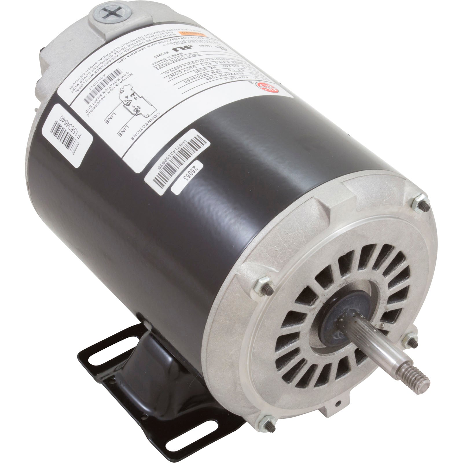 US MOTORS Nidec Motor Corporation AGD15FL1 Motor Thru Bolt 1.5HP 115/230V