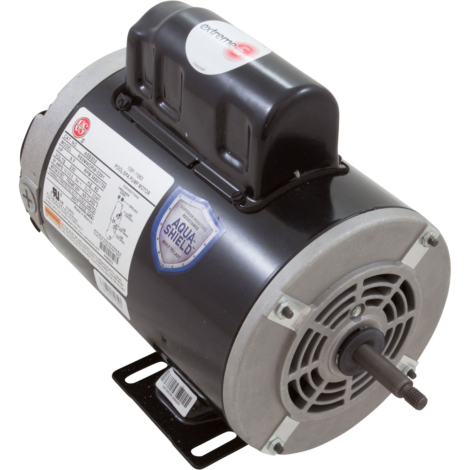US MOTORS ASB503 VARIABLE SPEED MOTORS