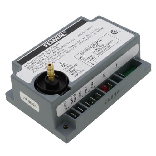 LAARS Fenwal 35-60J108-224 Direct Spark Ignition Control 24V - Replacement for Johnson Controls G76x Series