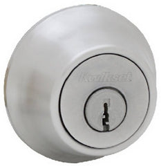 KWIKSET Kwikset 96600-676 Single Cylinder Deadbolt Satin Chrome