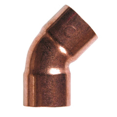 NIBCO Nibco W01350D 3/4 in. CxC 45 Deg Copper Elbow (1/8 Bend)