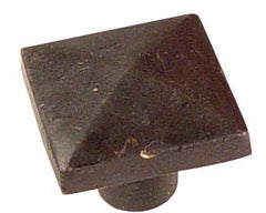 EMTEK Emtek 86145FB Square Cabinet Knob Flat Black Bronze