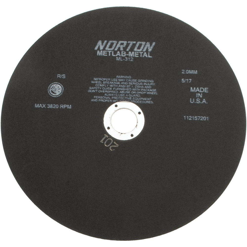 NORTON Norton 66253322153 Cutoff Wheel 12in Aluminum Oxide Type 1