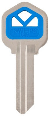 ILCO Kaba Ilco Corp KW1-PC-BLUE Kwikset Blue Key Blank