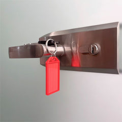 SPARCO Sparco SPR02881 Key Tag Replacement (3/4 in x 1/4 in x 2-1/4 in, 4/Pack) SPR02881