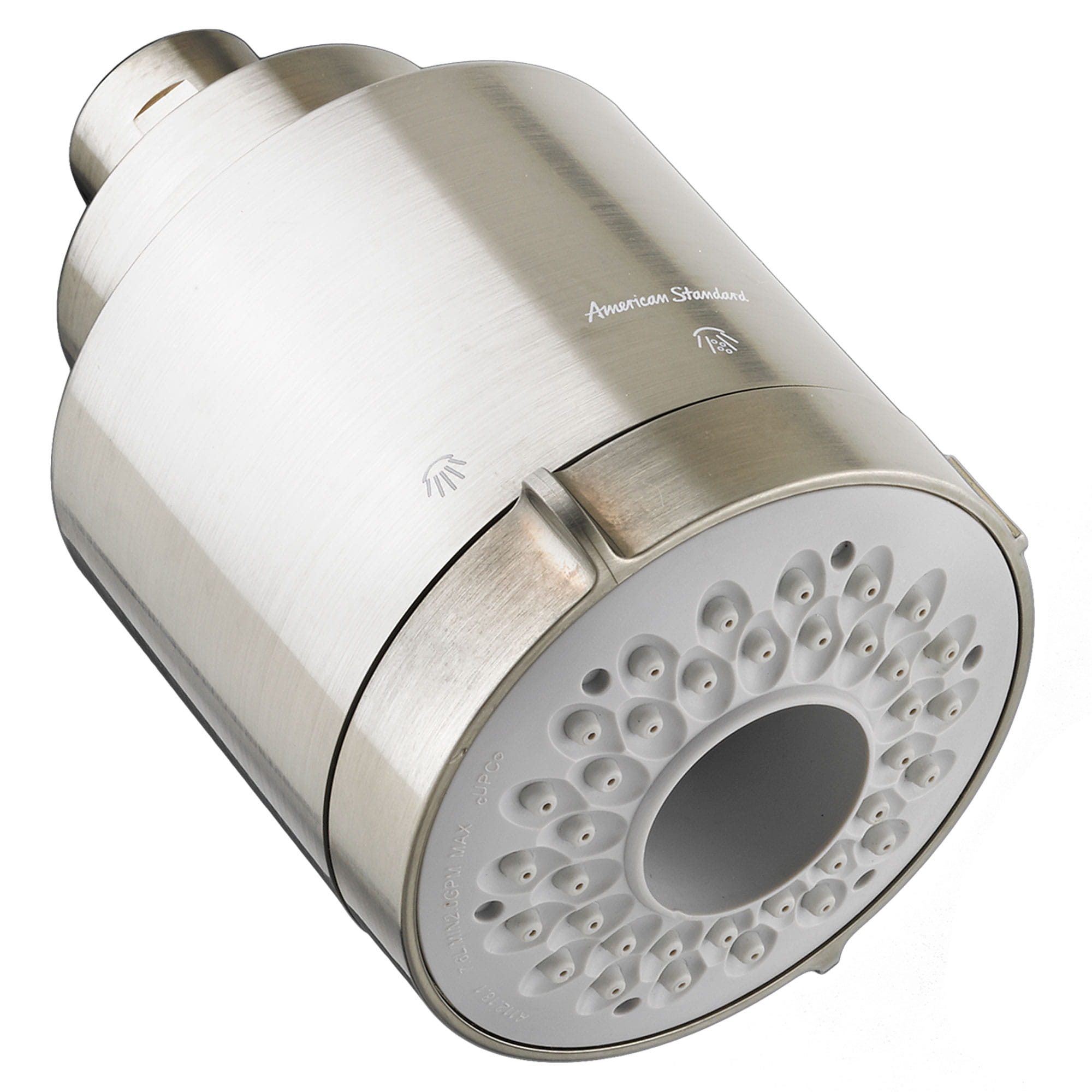 AMERICAN STANDARD AMERICAN STANDARD 1660613.295 Modern Satin Nickel Flowise 3 Function Water Saving Showerhead 2.0 GPM