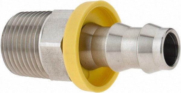 PARKER Parker PP-00601 Barbed Hose Male Connector 3/8 in Ss