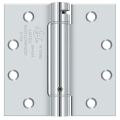 DELTANA Deltana DSH45U26 Spring Hinge 4.5x4.5 Bright Chrome