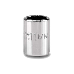 PROTO Proto J4711TM 11mm 12-point 1/4 Drive Hand Socket
