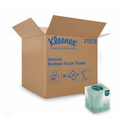 KIMBERLY-CLARK Kimberly-Clark KCC21272 Kleenex Professional Naturals Facial Tissue Cube for Business (90 / Box)