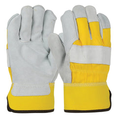 PIP Pip 500Y/M Safety Medium Leather Palm Gloves Size M