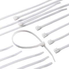 GARDNER BENDER Ecm Industries Llc 46-104 Cable Tie 4in White Nylon 100 Pack