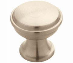 AMEROCK Amerock BP53718G10 Cabinet Knob 1-3/16 in Satin Nickel