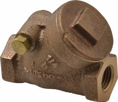 NIBCO Nibco NL75004 Y-pattern Check Valve 1/4 in Fnpt 200 Wog