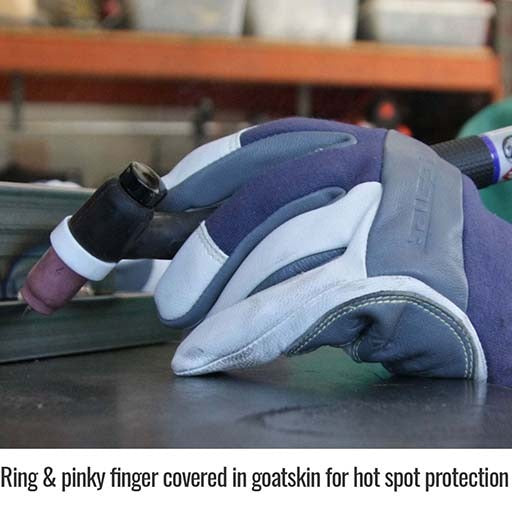 BLACK STALLION Black Stallion t50m Welding Glove Medium Grain Goatskin