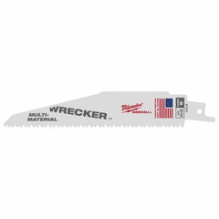 MILWAUKEE Milwaukee 48-00-5701 6 in 7/11 Tpi Reciprocating Saw Blade 5 Pack