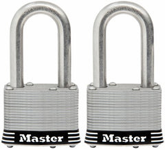 MASTER LOCK Master Lock Co 1SSTLFHC Ss Laminated Padlock 2 Pack