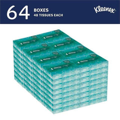 KIMBERLY-CLARK Kimberly-Clark KCC21195 Kleenex Professional Facial Tissue Junior Flat Box 48/Box