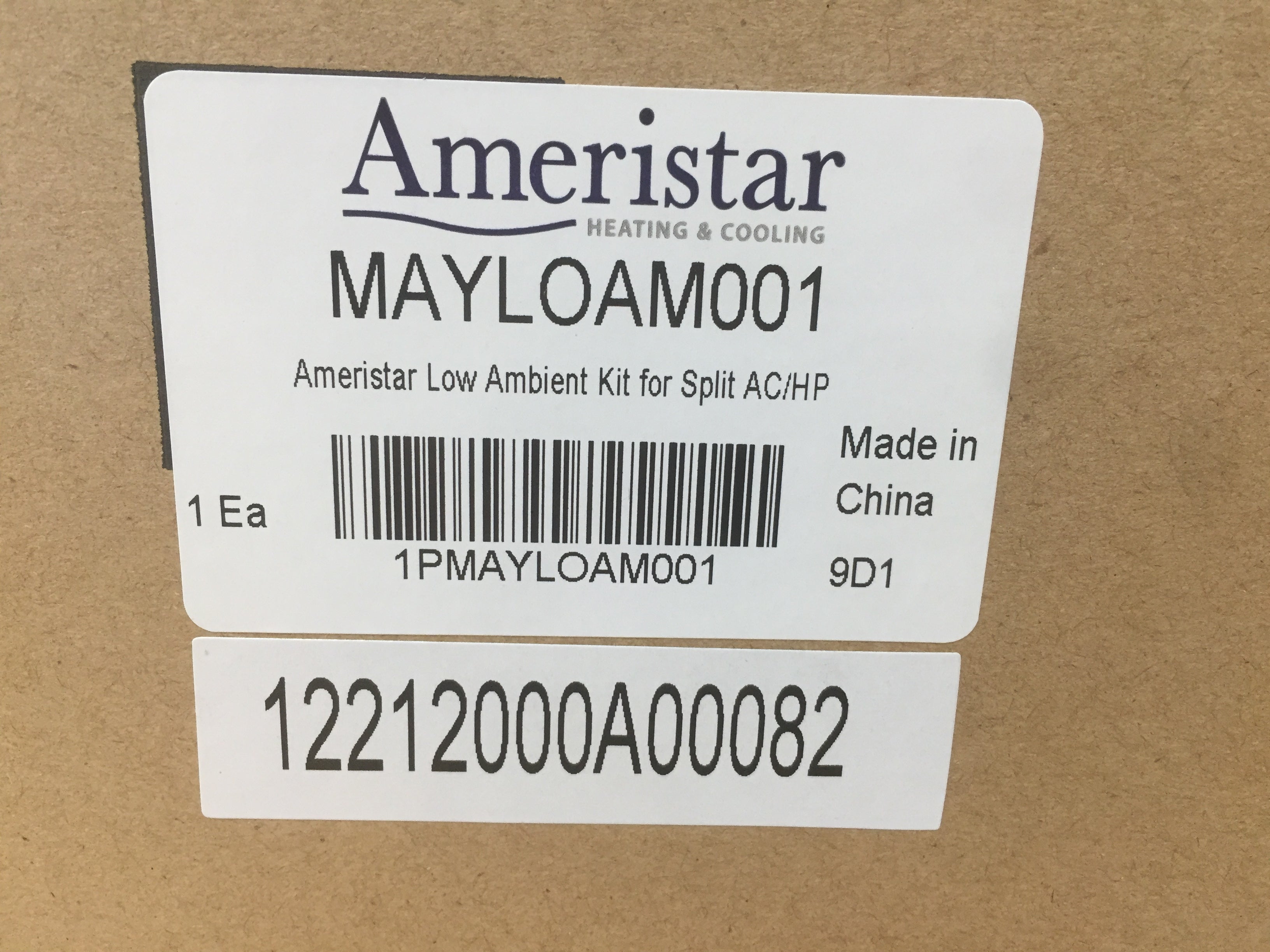 AMERISTAR MAYLOAM001 LOW AMBIENT KITS