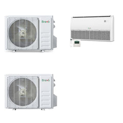 BRAVO ROMA BRAVO ROMA 30000 BTU R-32 23 SEER2 3-Zone Floor/Ceiling Mini Split