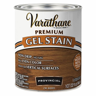 RUST-OLEUM Rust-oleum 358307 Varathane Gel Stain Quart Provincial