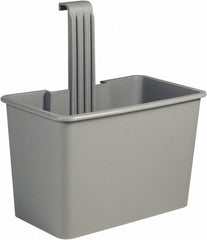 UNGER Unger SMSBG Polypropylene Side Bucket 8 Gal Gray