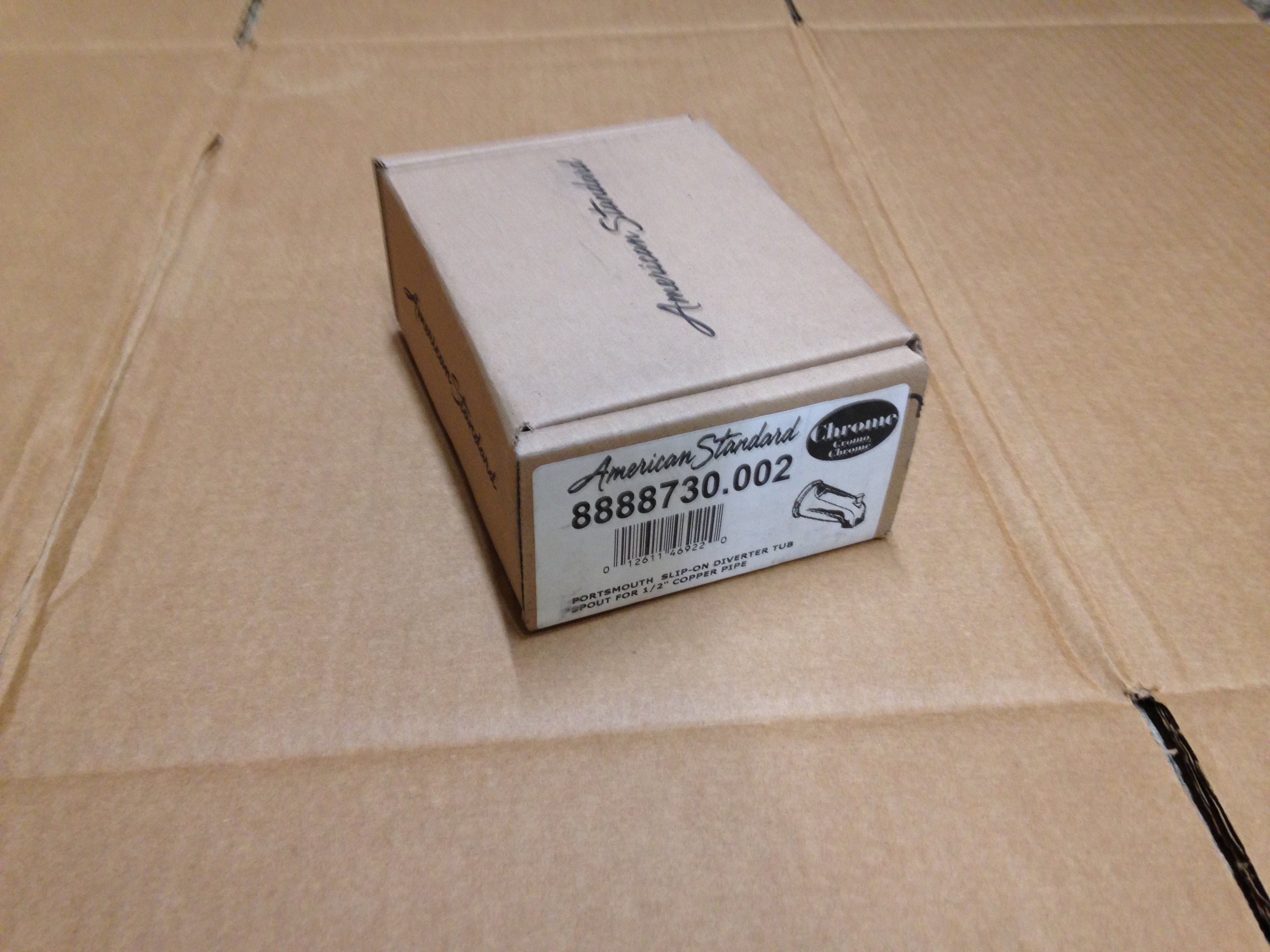 AMERICAN STANDARD American Standard 8888730.002 Portsmouth Slip-On Diverter Tub Spout for 1/2 Copper Pipe