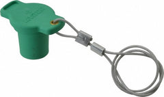 LEVITON Leviton 16P21-UG Nema 3R Male Protective Cap Green